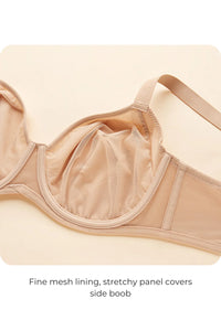 SIDNEY DEMI BRA- BEIGE